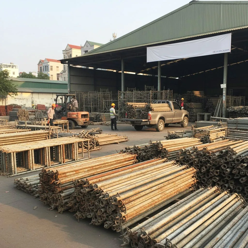 Báo giá nhanh, giao giàn giáo tận nơi và hỗ trợ thu hồi sau khi công trình hoàn thành.