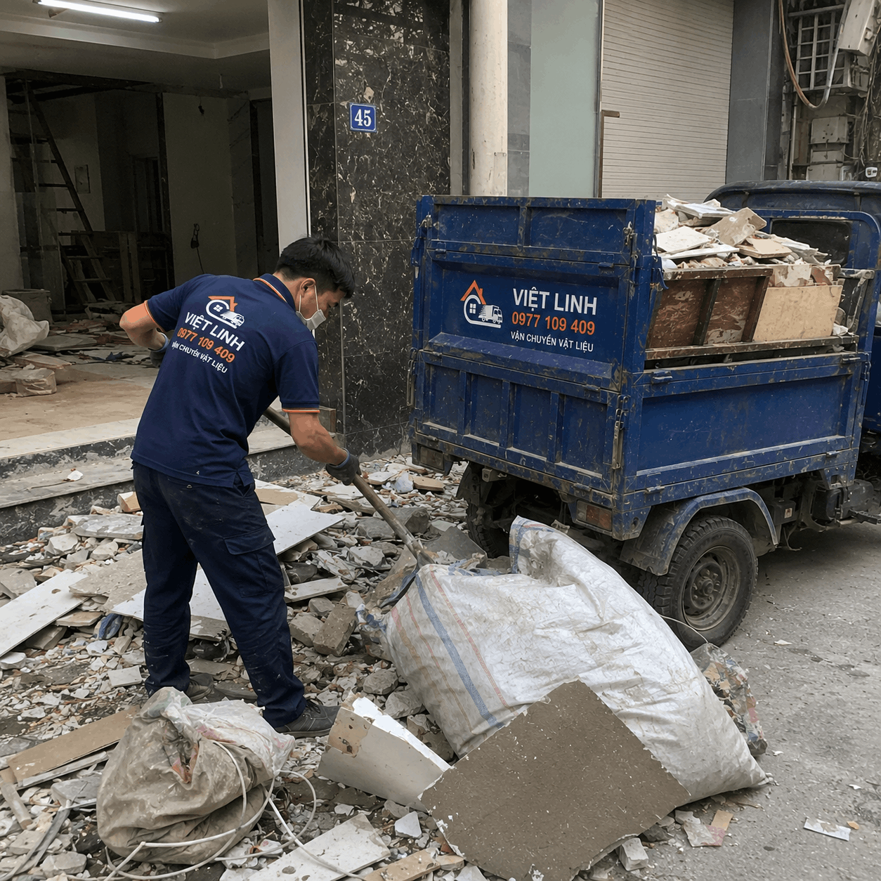 Thu Gom Rác Cồng Kềnh Sau Cải Tạo Nhà Tại Cầu Giấy – Việc Nhỏ Nhưng Thường Bị Bỏ Quên