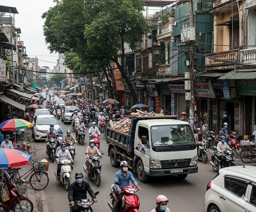 Vận Chuyển Trạc Thải Xây Dựng Tại Cầu Giấy: Chuyên Nghiệp - Có VAT - Chui Hầm Tòa Nhà